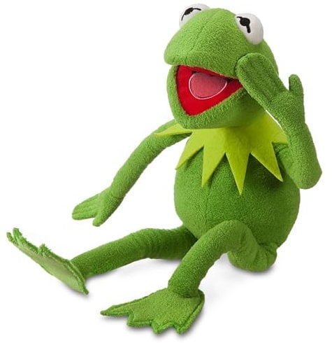 Disney Store Offizielles Plüschtier Kermit The Frog—Kultiges erweiterte Größe 40 cm, Plüschtier aus der Muppets-Kollektion—perfekt verarbeitet für Fans und Kinder—robustes und kuscheliges Design