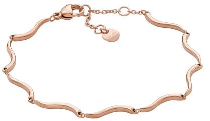 Skagen Damen-Gliederarmband Essential Waves Edelstahl roségoldfarben, SKJ1787791