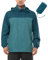 Outdoor Ventures Regenjacke Herren Wasserdicht Ultraleichte Dünne Faltbare Regenmantel Atmungsaktiv Fahrrad Regenjacke Sport Kadettblau/Nachtblau XL