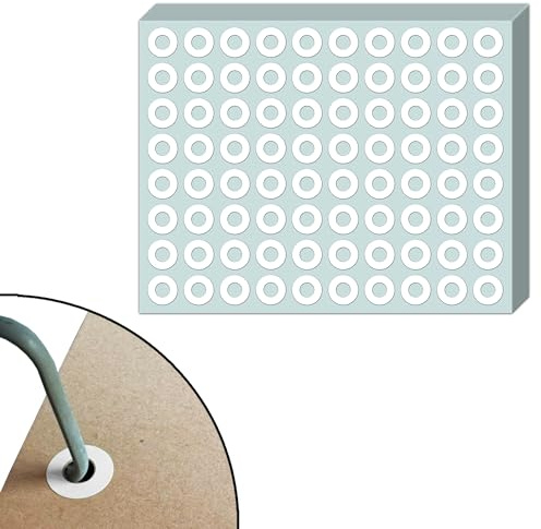 3600 Pieces - Hole Punch Reinforcement Stickers, Paper Hole Reinforcers