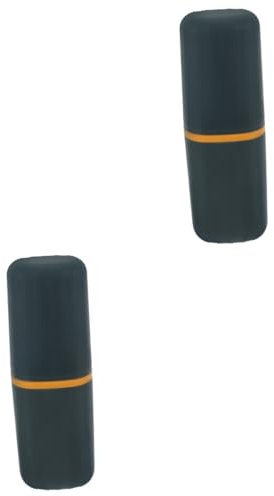 minkissy 2St Reisewaschbecher Reisespender Mundwasserbecher Reisezahnbürste Zahnbürstenhalter Container Bulk-Zahnbürsten Zahnbürsten-Halter reisezubehör für Herren Zahnpasta Zahnbürstenbox