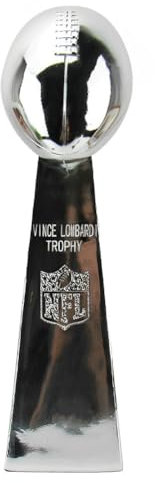 Songhuai Trophäe der Fantasy Football League, Lombardi-Trophäen, Super Bowl, Sammler-Souvenir, Home-Office-Schreibtisch-Ornament, Rugby-Fans,32cm