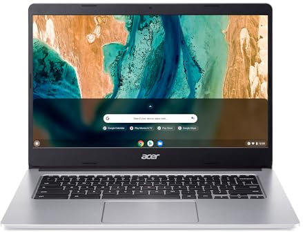 Acer Chromebook 314 CB314-2H 14 Laptop - (Cortex A73| 8GB DDR4 RAM | 128GB eMMC Storage | Integrated Graphics | 14-inch HD Screen | Google Chrome OS) - Silver