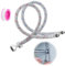 Anschlussschlauch Armatur 2 Stück Flexschlauch 80cm G3/8 x M10 Geflochtener Edelstahl Panzerschlauch Flexschlauch Verlängerung Edelstahl Geflochtener Anschlussschläuche, für Mischbatterien