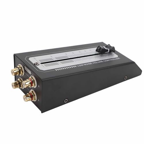 Passive Volume Controller, Metal Material, Clear Sound Output, Stable Signal Transmission (with) for Home Studio