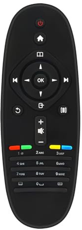 VINABTY RC2683203/01 CRP605/01 RM-L1030 242254902543 Ersatz Fernbedienung Kompatibel mit Philips TV RC4498 CRP600/01 242254990235 46PFL9705K/02