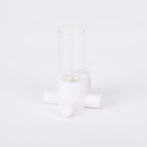 Daerky Jumping Spider Water Dispenser, Magnetic Hanging Feeder,Suitable for Jumping Spiders,Tarantulas, Praying Mantises,Arboreal Animals, and Other Small Animal Enclosure Accessories,5ML (White)