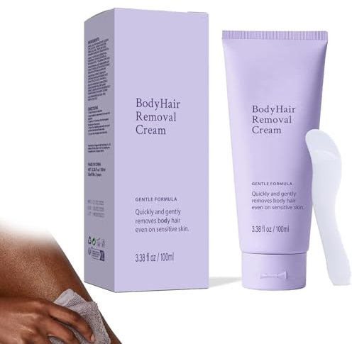 Enthaarungscreme-Haarentferungscreme Bikini,Sanfte Haarentfernungscreme 100ml Für alle Hauttypen | Mit Applikator | Glatte,seidige Haut