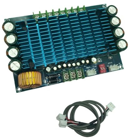 Fangxuee Placa Amplificadora para Coche TDA7850 de 4 X 50 W, Módulo de Audio de Alta Potencia de 4 Canales y 12 V para una Calidad de Sonido Mejorada.