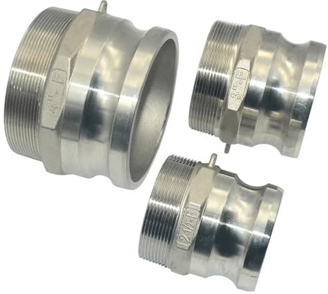 Raccord Camlock femelle/mâle en acier inoxydable 304, 1/2, 3/4, 1, 1-1/4, 2, 3, 4, adaptateur cannelé à déconnexion rapide for pompe à tuyau(2)