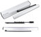 Smart Home Automatic Swing Door Opener Closer Electric Garage Gate Operator Optional Sensor Remote Control Big Gate Motor - Added Safety(Bianco)