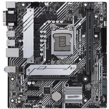 Scheda madre Fit For ASUS PRIME H510M-A Intel H510 LGA 1200 DDR4 64GB M.2 Micro ATX supporto Core 10100 10305 10500 11600 schede madri per computer
