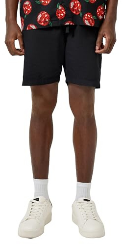 QS Joggershorts aus Leinenmix