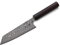 Kanehiro Damast Profi-Messer BUNKA Kurosome Yoshimi Kato. Klingen-Länge 16cm. VG-10 Schneidkern, 30 Lagen Damast, hand-geschmiedet. Runder Echt-Holz-Griff aus hochwertigem Rosenholz-Palisander