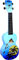 Mahalo Ukulele MD1HABUB Sopran Hawaii-Inseln Finish blau glänzend