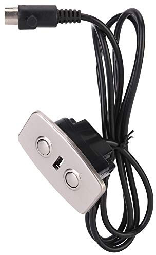 Wifehelper Regulador de Mano Reclinable Eléctrico, Silla de 2 Botones, Interruptor de Mano, Piezas Con Doble USB de 5 V