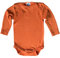 Cosilana, Baby Body Langarm, 70% Wolle, 30% Seide(Orange, 86-92)