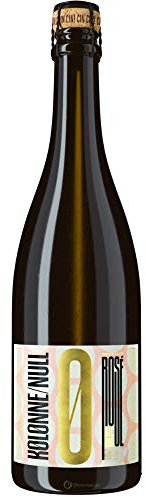 Kolonne Null - Alkoholfreier Rosé Prickelnd aus dem Hause Wasem - 0% Vol. Alk - 750 ml Flasche