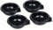 Muddy Hands Pack of 4 - Replacement Black Plastic Egg Poacher Cups