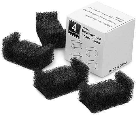 Filtre en Mousse De Remplacement, Filtre pour Fontaine À Eau pour pour Chats Pet Dogs, 4 Pièces Filtres De Remplacement en Carbone pour Distributeur d'eau pour Animaux De Compagnie