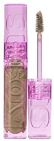 Kosas Air Brow Tinted Eyebrow Gel – Volumizing Brow Gel with Flexible Long-Lasting Hold, Taupe