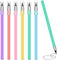 AUAUY 6 STÜCK Tintenloser Bleistift, Infinity Pencil, Wiederverwendbarer Everlasting Pencil, Austauschbarer Inkless Pencil zum Schreiben, Zeichnen, Studenten Home Office School Supplies