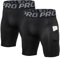 LANBAOSI Mens Compression Shorts with Phone Pocket Running Gym Yoga Athletic Tights Baselayer Summer Cool Dry Underwear Pack