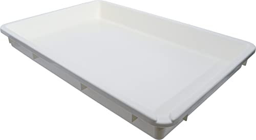 BGS 74261 | BGS 74261 | Auffangwanne mit Ausgießer | weiß | 50 l | Mehrzweckwanne | Universal-Auffangwanne | Kunststoff-Wanne | für Öl, Kühlflüssigkeiten, Flüssigkeiten, etc.