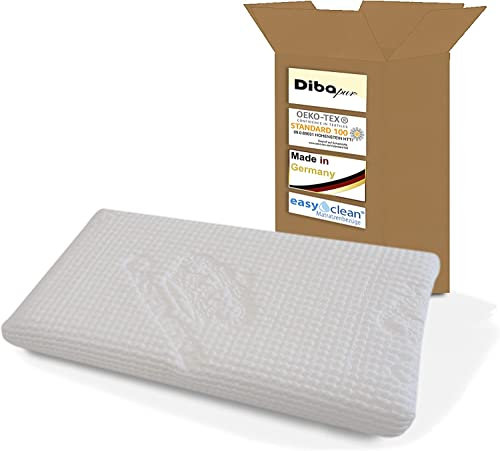 Alanpur Intensiv Cashmere Kopfkissen 70 x 33,5 x 10 cm Orthopädisches Nackenstützkissen Memory-Foam Kissen