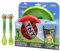 Set pappa bambini 5pz posate bicchieri piatti con personaggi (Minecraft)