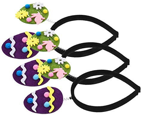 Beatifufu Haarschmuck Zum Thema Ostern 3 Stück Hübsches Eierschalen-stirnband Kopfbedeckung Für Party Karneval Den Täglichen Gebrauch