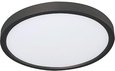 AFX Edge 6 Round LED Flush Mount - 5 CCT - Black