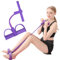 BSITSSS Bauchtrainer für Zuhause, Fitnessband Sit-Up Trainingsgeräte, Multifunktions Spannseil Fitness Pedal Trainingsseil Zugbänder, 4 Tubes Elastische Zugseil, Fitnessgeräte Für Zuhause,Sportgeräte