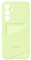 SAMSUNG Card Slot Cover custodia con tasca per tessere per Galaxy A35 5G, Lime