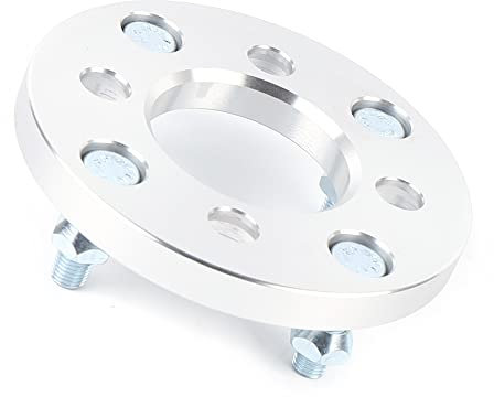 4 placas de rueda, espaciadores de rueda, espaciadores, espaciadores, 15 mm, 4 x 100 a 4 x 114,3, adaptador de aluminio