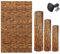 YZJTSXQHY Canisse Bambou Rouleaux de Clôtures en Roseau pour Balcon Brise-Vent, Résistant Aux Intempéries Cloture Brise Vue Jardin Exterieur, Panneau Pare-Vue Hauteur 30-180cm