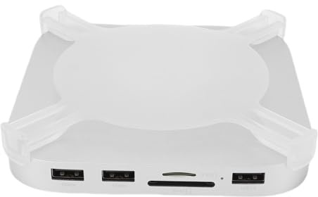 Generic Dock- und Ständerunterstützung für M4 M4 Pro, Hub mit SSD-Gehäuse, 16 TB NVMe SSD-Steckplatz, USB A 3.2 2.0-Anschlüsse, Speicherkarten-4.0-Steckplatz, Ideal für 5, 4, 3 und USB4-Geräte