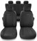 Mossa - Universal Sitzbezüge Auto kompatibel mit Mercedes-Benz A Klasse W168, W169 (1997-2012) - Autositzbezüge Schonbezüge für Autositze - UNE-3