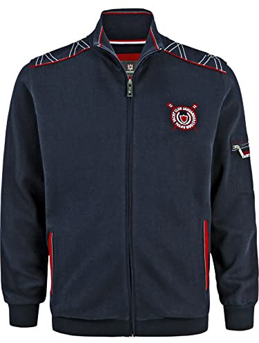 Jan Vanderstorm Herren Sweatjacke Atli Dunkelblau 60/62 - 2XL