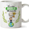 MUGFFINS Taza Abuelo - El Mejor Abuelo del Mundo - Taza Desayuno/Idea Regalo Original/Día del Padre para Abuelitos. Cerámica 350 mL