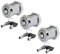 3 Pack Tubular Cam Locks Keyed Alike Arcade Locks 3/4 Inch Cylinder Push Lock Security Drawer Door Mailbox Cabinet Tool Box Plunger Lock, Atom Lock Zinc Alloy Chrome Finish