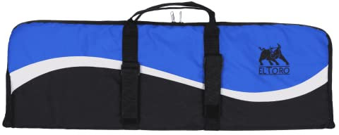 elToro Wave - Bogentasche, aus robustem wasserabweisenden Cordura, für Recurvebögen (Blau)