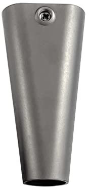 Seilklemme aus Metall für Hunde-Leine, mit PPM-Seilen oder Paracord 550 kombinierbar, matt-Titan