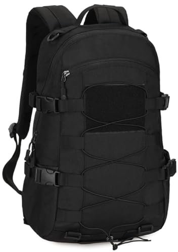 YFNT 25L Taktisch Rucksack MOLLE Schultasche Militärisch Schulranzen Daypack Wasserdicht Rucksack Trekkingrucksack für Outdoor Sport Fitness Wandern