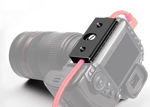 NovelGoal Cable Clamp Quick Release Plate Locker DSLR Camera Online Shooting Universal Camera Data Cable Fixer