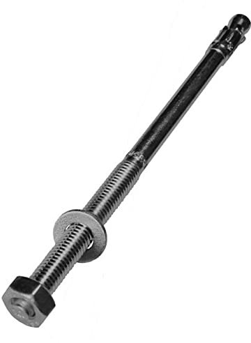 Lumonic Ancrage pour charges lourdes M8 x 150 - En acier inoxydable A4 - Pour une utilisation comme chevilles métalliques, boulons d'ancrage et chevilles éclair - Pour différents types de montage