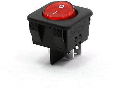 Schalter in der Montage-E/A-Rundtaste, DPST-Rocer-Schalter, 16 A, 250 VAC Elektronischer Schalter