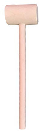 CUTeFiorino Marteau marteau pour bébé et enfant - Marteau en plastique - Jouet en bois - Cadre de comptage éducatif - Blanc - Taille unique