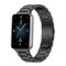 GIOPUEY Cinturini Compatibile con Honor Band 9, Acciaio Inossidabile Cinturino [Resistente all'Usura] - Black