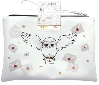 Harry Potter – Umschlag im Format Hedwig – Make-up – 24 x 16 cm – offizielles Produkt, weiß, Umschlag